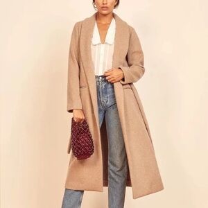 Reformation Greenwich Coat Size S